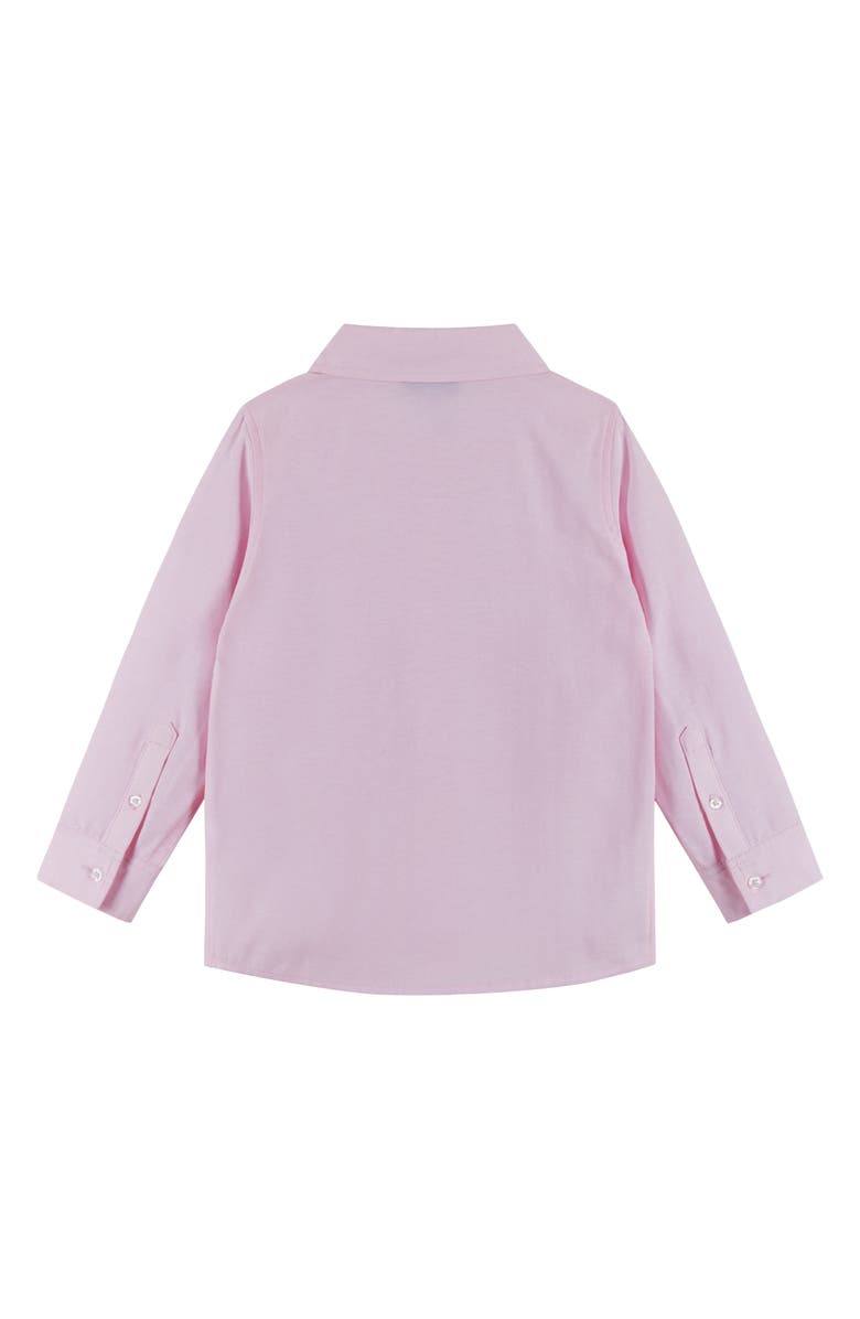 Andy & Evan Kids' Bowtie, Shirt, Vest & Pants Set, Alternate, color, Blue/ Pink