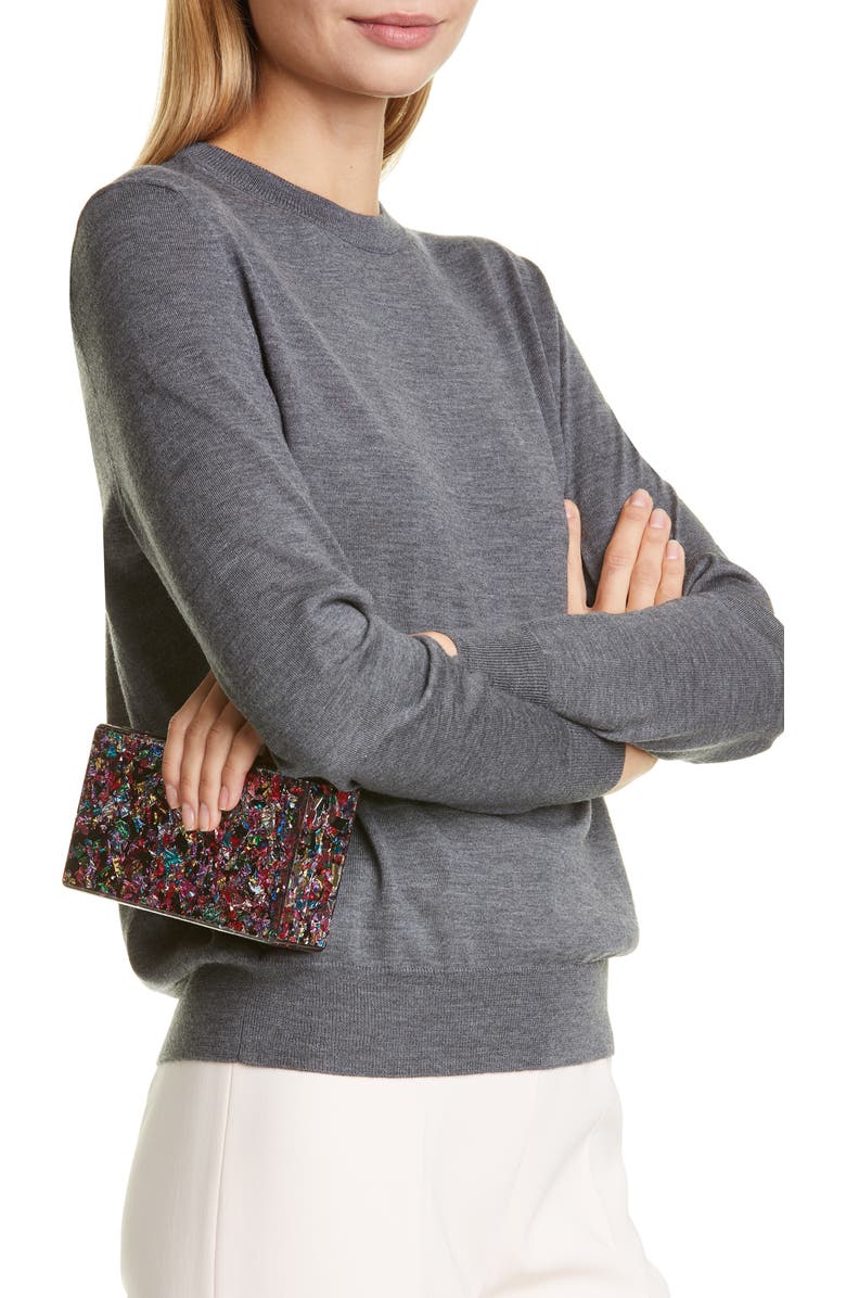 Edie Parker Jean Confetti Box Clutch, Alternate, color,