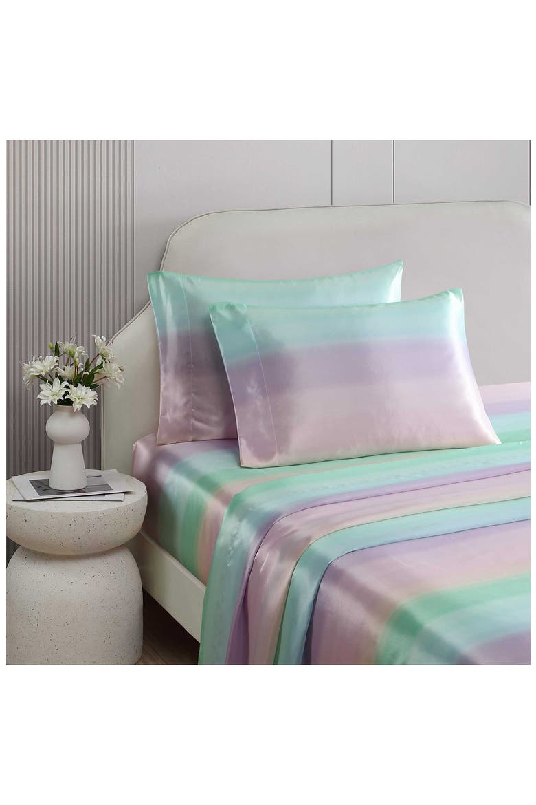 Pastel Ombré Sheet Set, Alternate, color, PASTEL BLUE