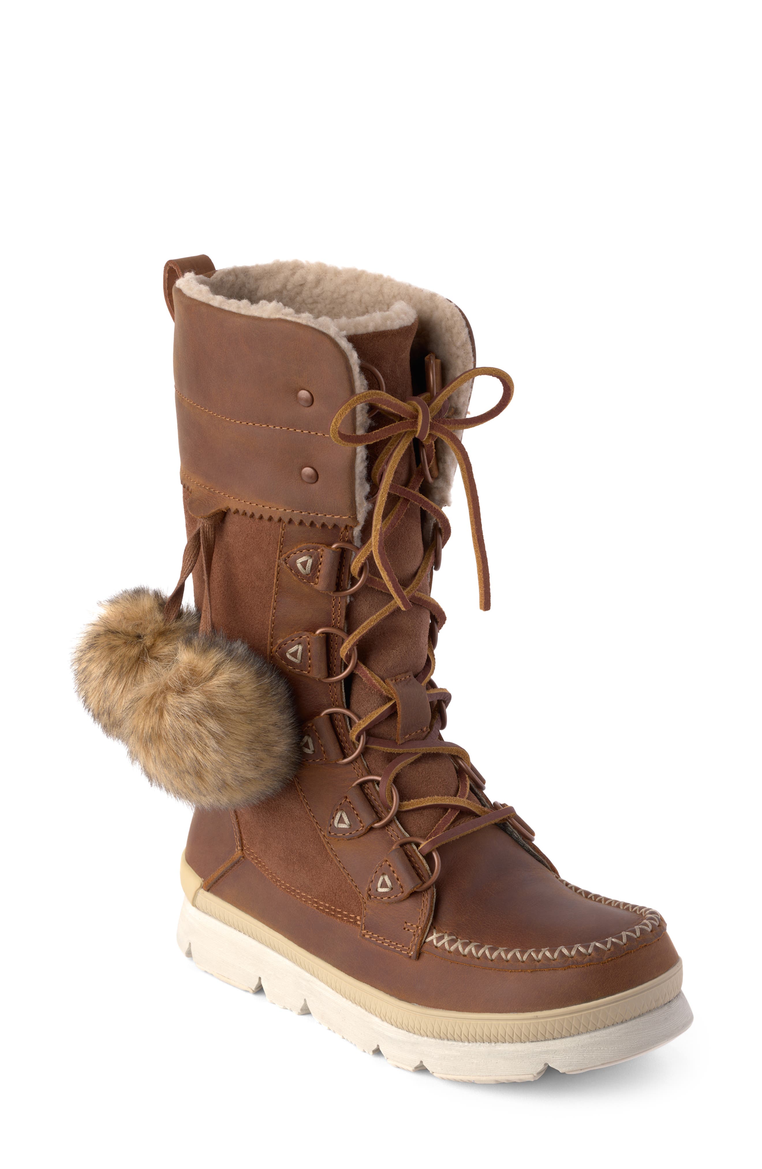 Pacific Winter Waterproof Boot, Main, color, OAK