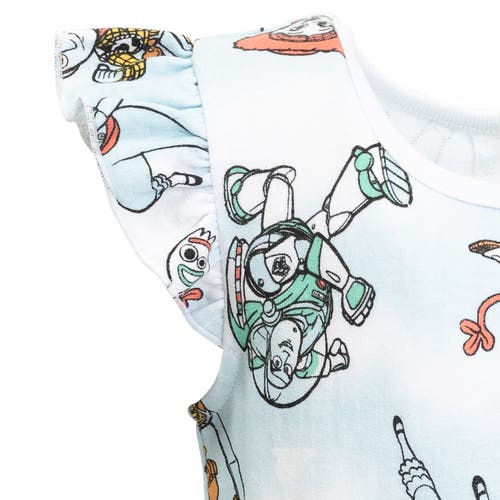 Disney Sleeveless Skater Romper In Multi
