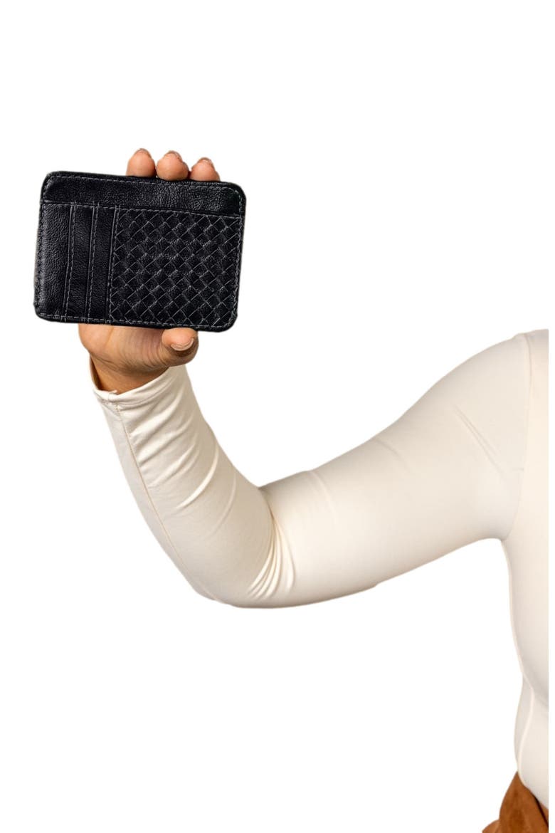 Slim ID Case, Alternate, color, Black