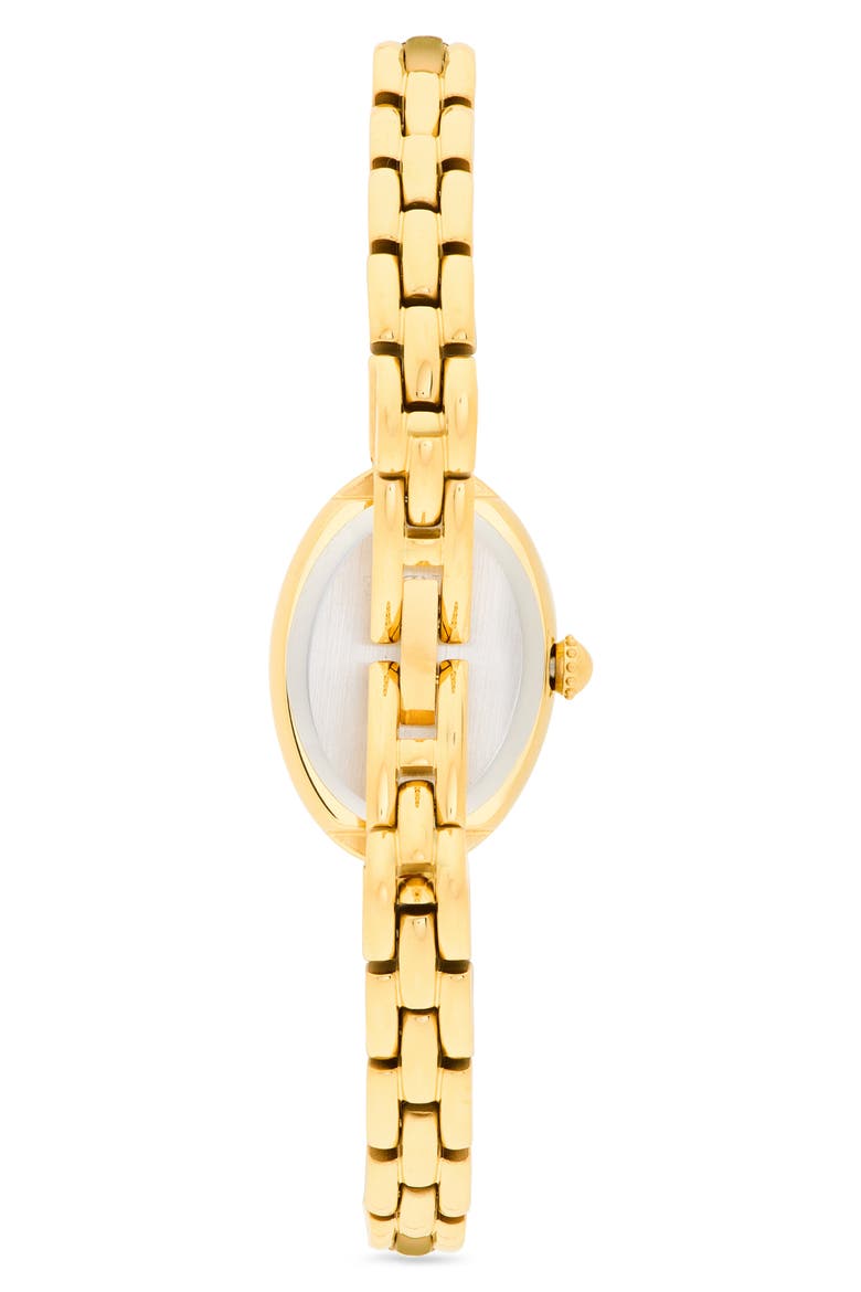 Kate Oval Bangle & Link Bracelet Watch, 20mm x 29mm, Alternate, color, GOLD