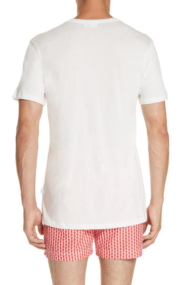 Onia Johnny Wonder Palms T-Shirt, Alternate, color, 