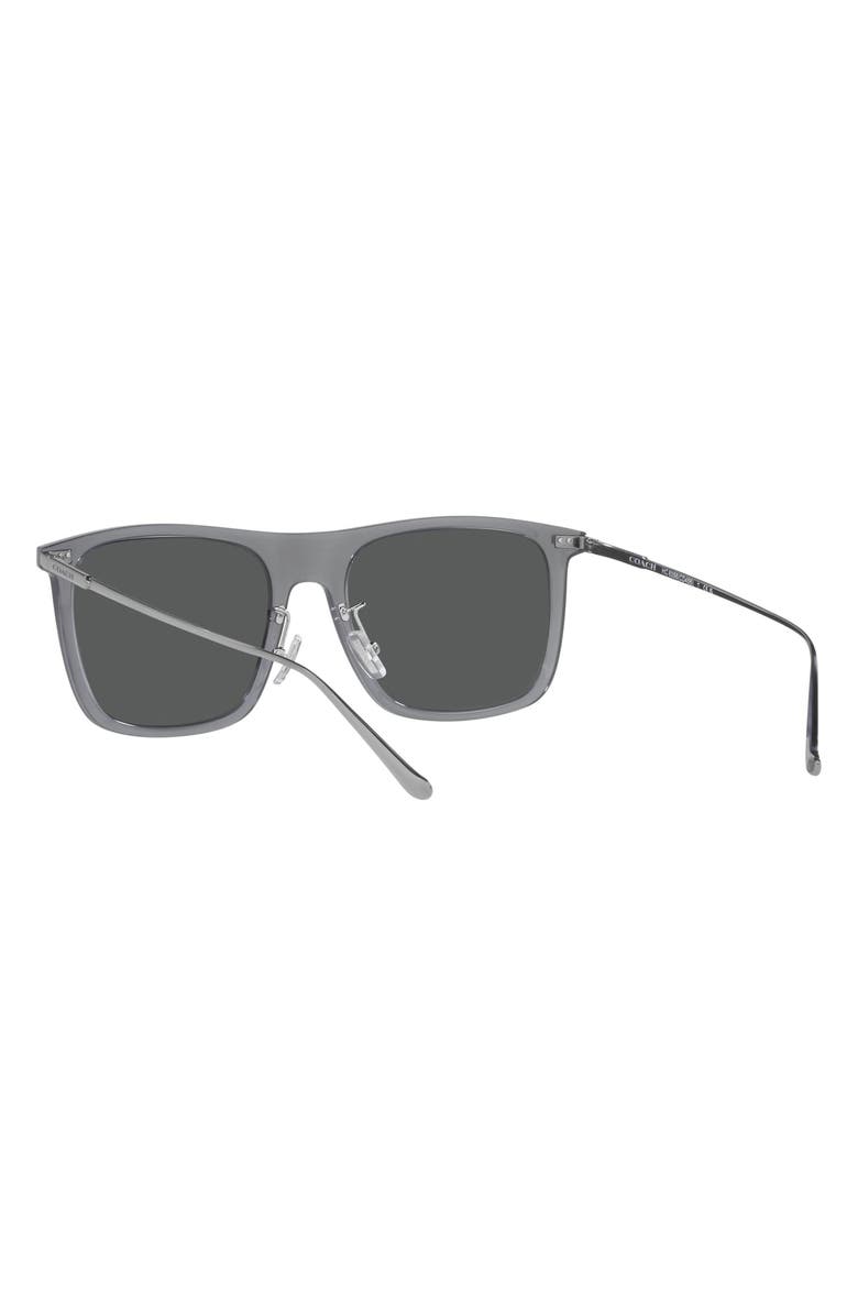 COACH 56mm Square Sunglasses, Alternate, color, 