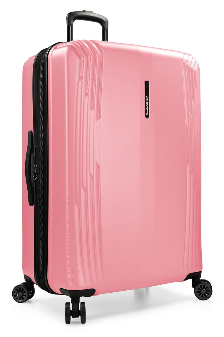 Harbor 30" Durable Hardside Spinner Case, Main, color, PINK