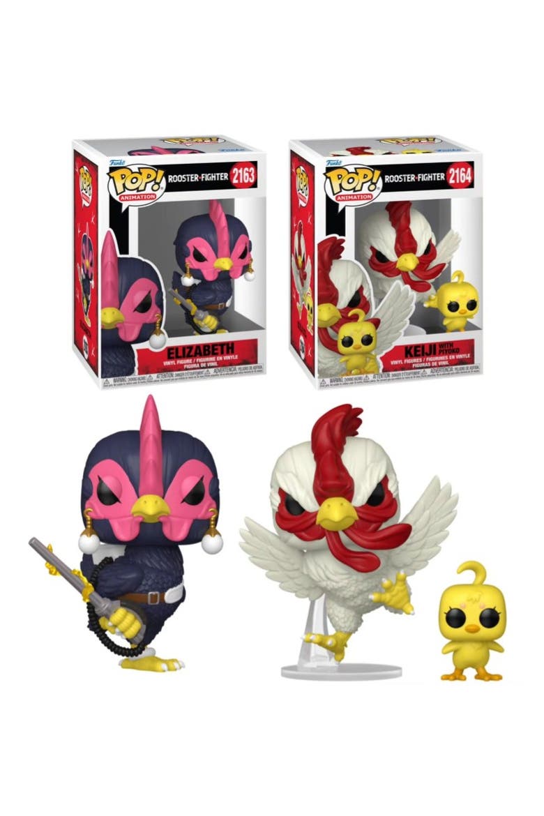 Rooster Fighter Funko Pop! Animation Complete Set, Main, color, Multi-Color