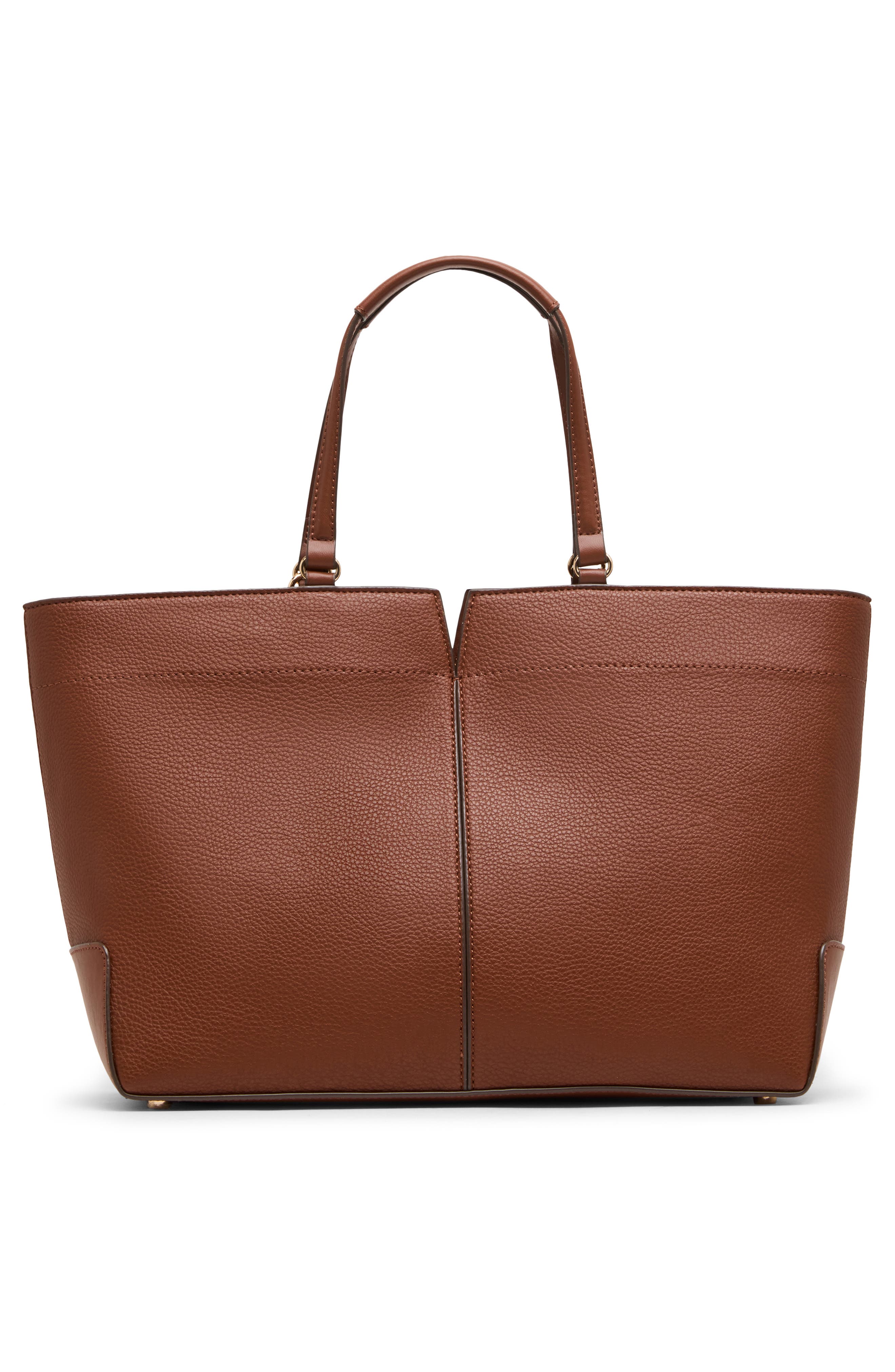 Anne Klein Large East West Tote, Alternate, color, Hazelnut