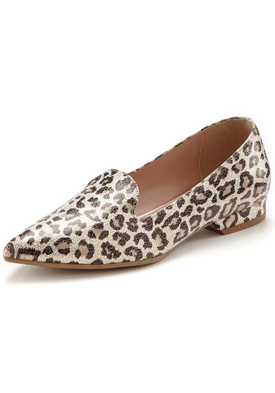 Leopard Print Loafers, Alternate, color, Leopard