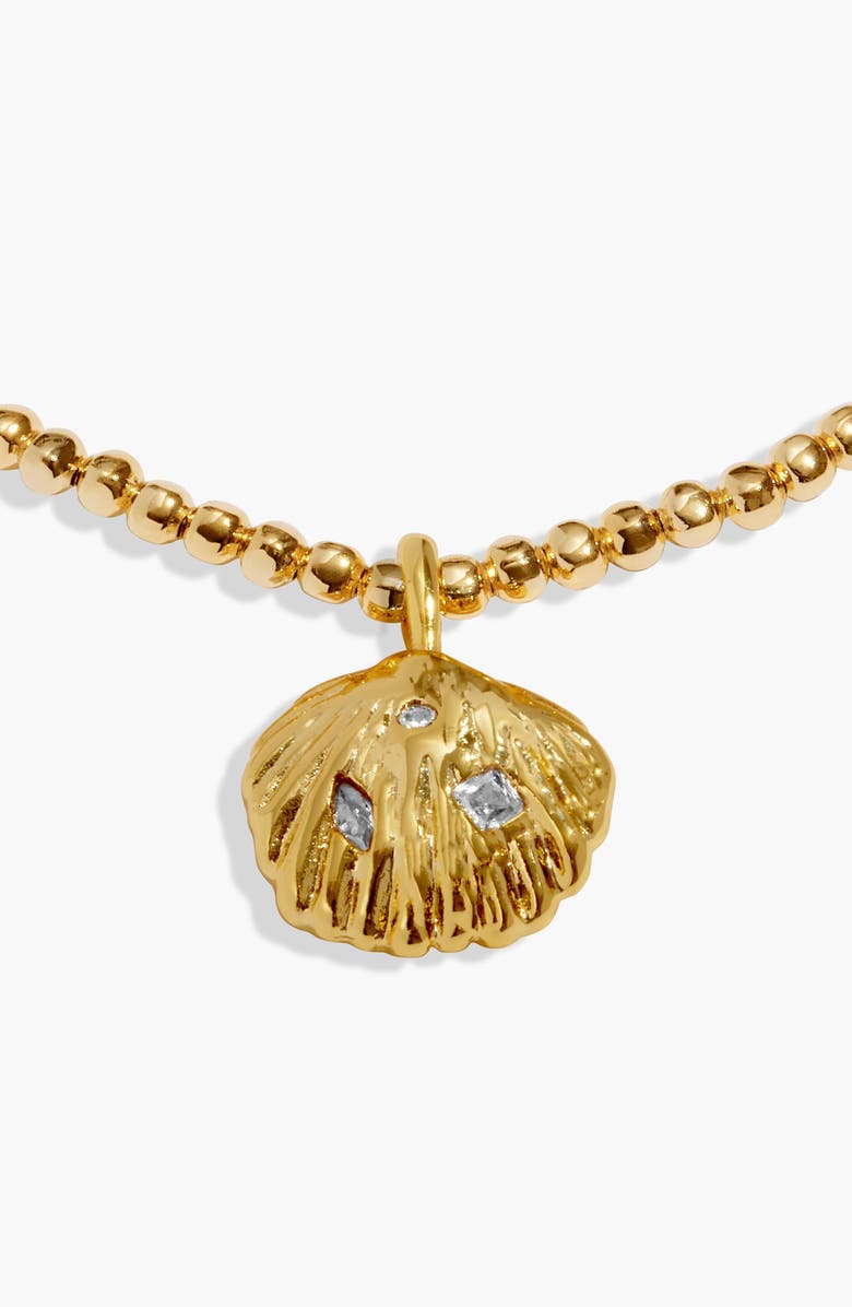 A Littles & Co. Dolce Vita 'Happiest By The Beach' Bracelet, Alternate, color, Gold-Tone Plated