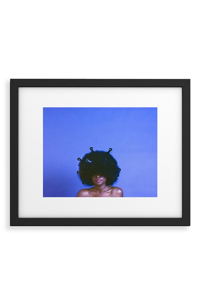 Deny Designs Magic I Framed Art Print, Main, color, Black Frame