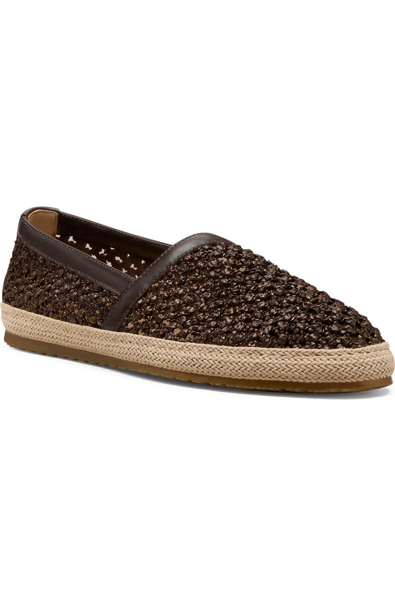 Stuart Weitzman Dunn Espadrille, Main, color, Dark Brown