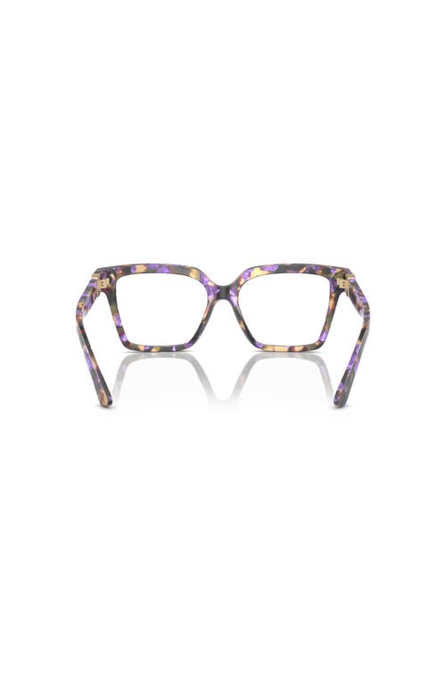Dolce & Gabbana Dolce&gabbana 53mm Square Optical Glasses In Multi
