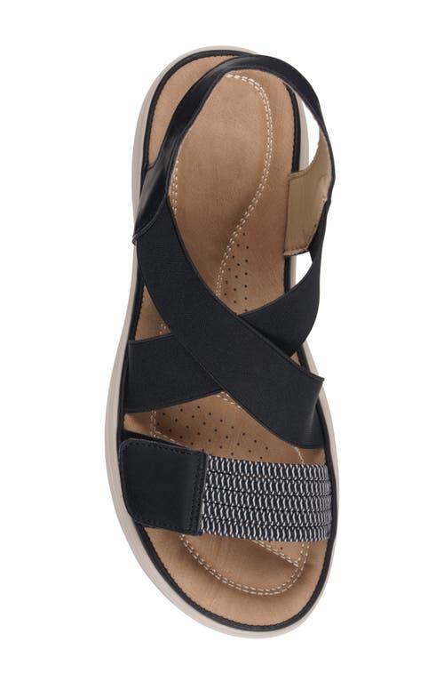 Gc Shoes Ariel Comfort Slingback Sandal In Black