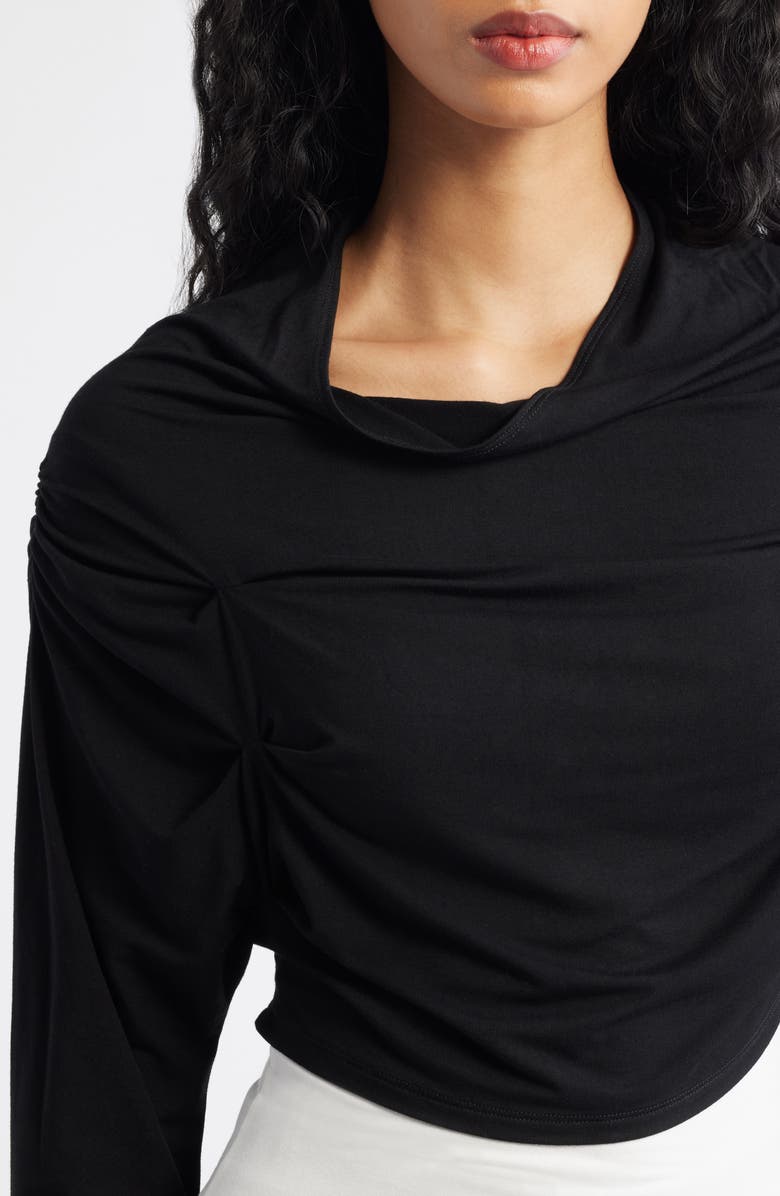 ARTLESS FOREVER Strata Layered Top, Alternate, color, Black White