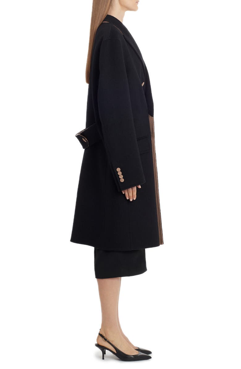 Dolce&Gabbana Double Breasted Wool & Cashmere Coat, Alternate, color,
