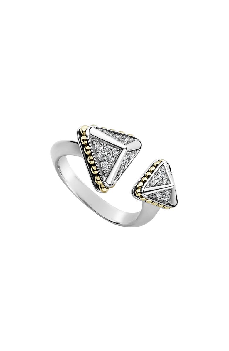 LAGOS KSL Lux Diamond Open Ring, Main, color,
