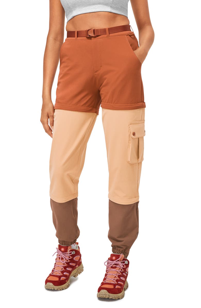 Outdoor Voices Rectrek Zip Off Water Resistant Hiking Pants, Main, color, 