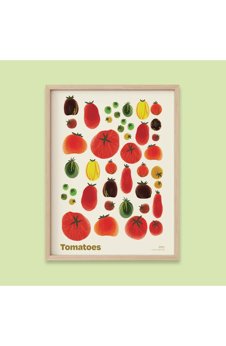 Fun Fact Co. Tomato Family Reunion Giclée Print, Alternate, color, Multi