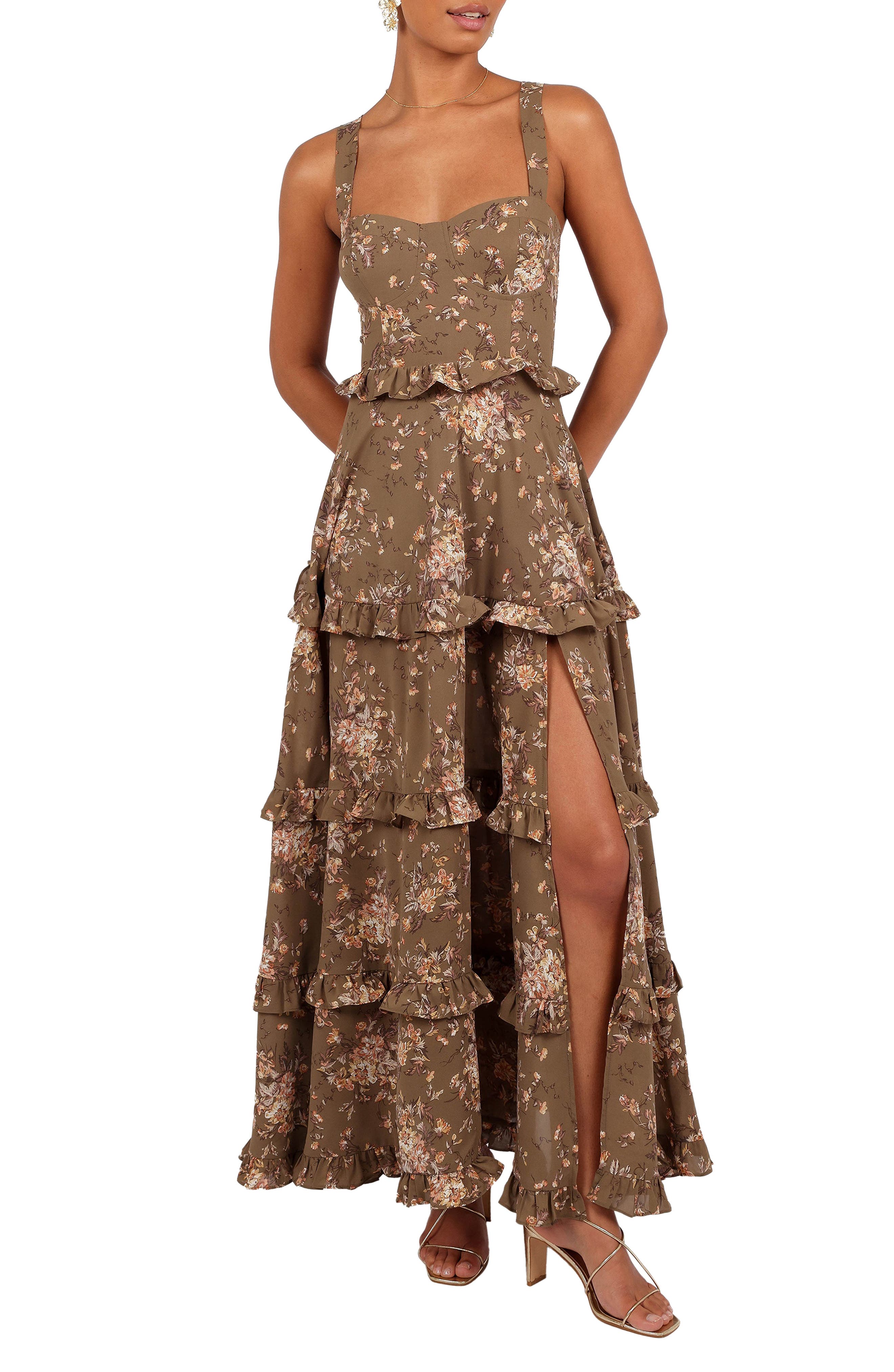 Petal & Pup Lillee Tiered Maxi Dress