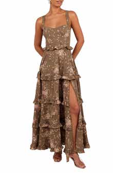 Petal & Pup Lillee Tiered Maxi Dress