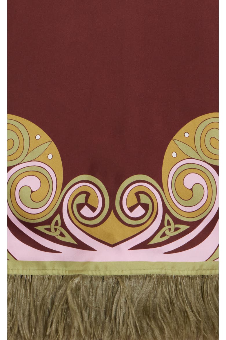 Mini Swing Dress, Alternate, color, Kells Swirl Placée Burgundy