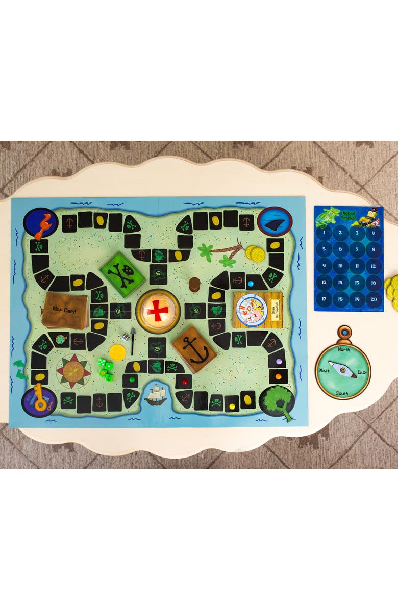 Toynk Nickelodeon SpongeBob SquarePants Flying Dutchman's Treasure Hunt Board Game, Alternate, color, Multi-Color