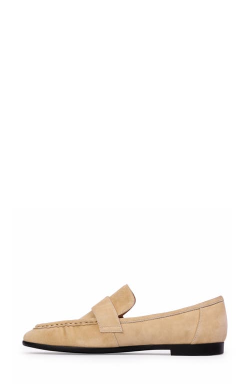 Black Suede Studio Arrow Loafer In Butter Suede
