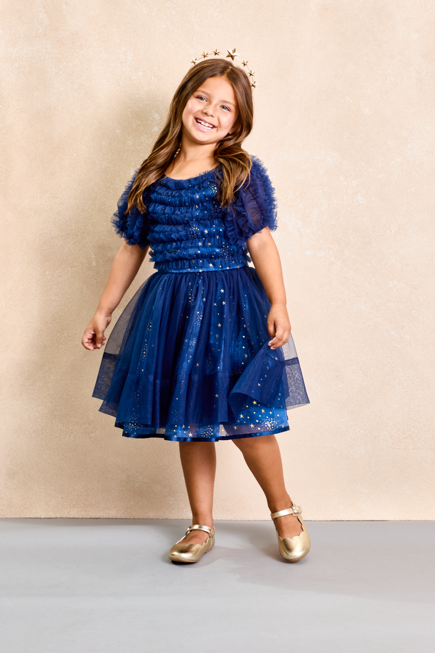 Chasing Fireflies Celestial Dress for Girls | Nordstrom