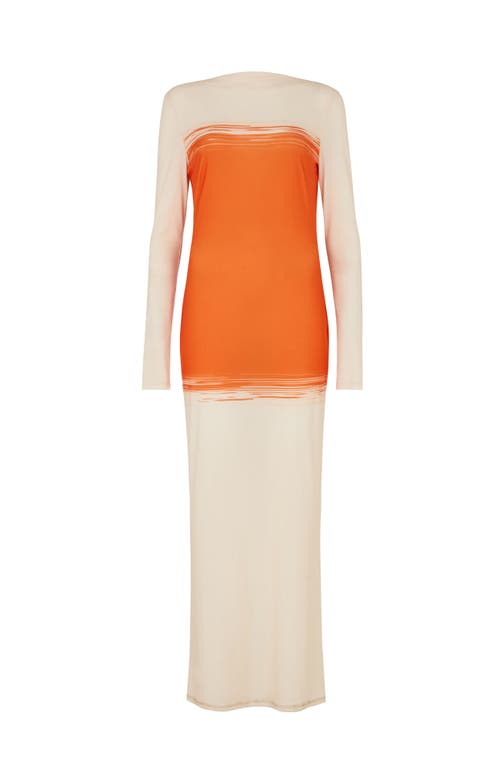 Daska Mia Dress In Orange