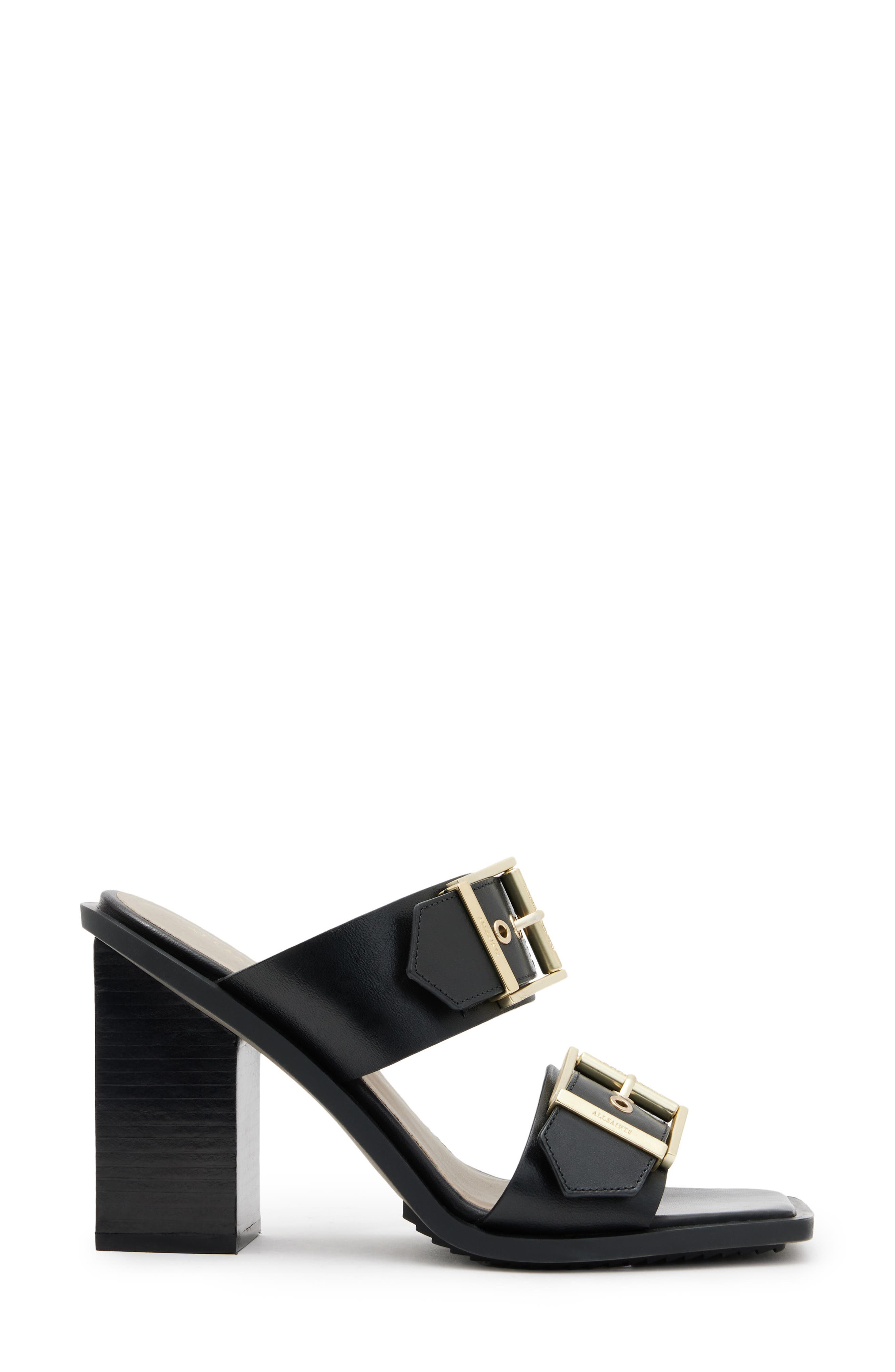 AllSaints Camille Slide Sandal, Alternate, color, 