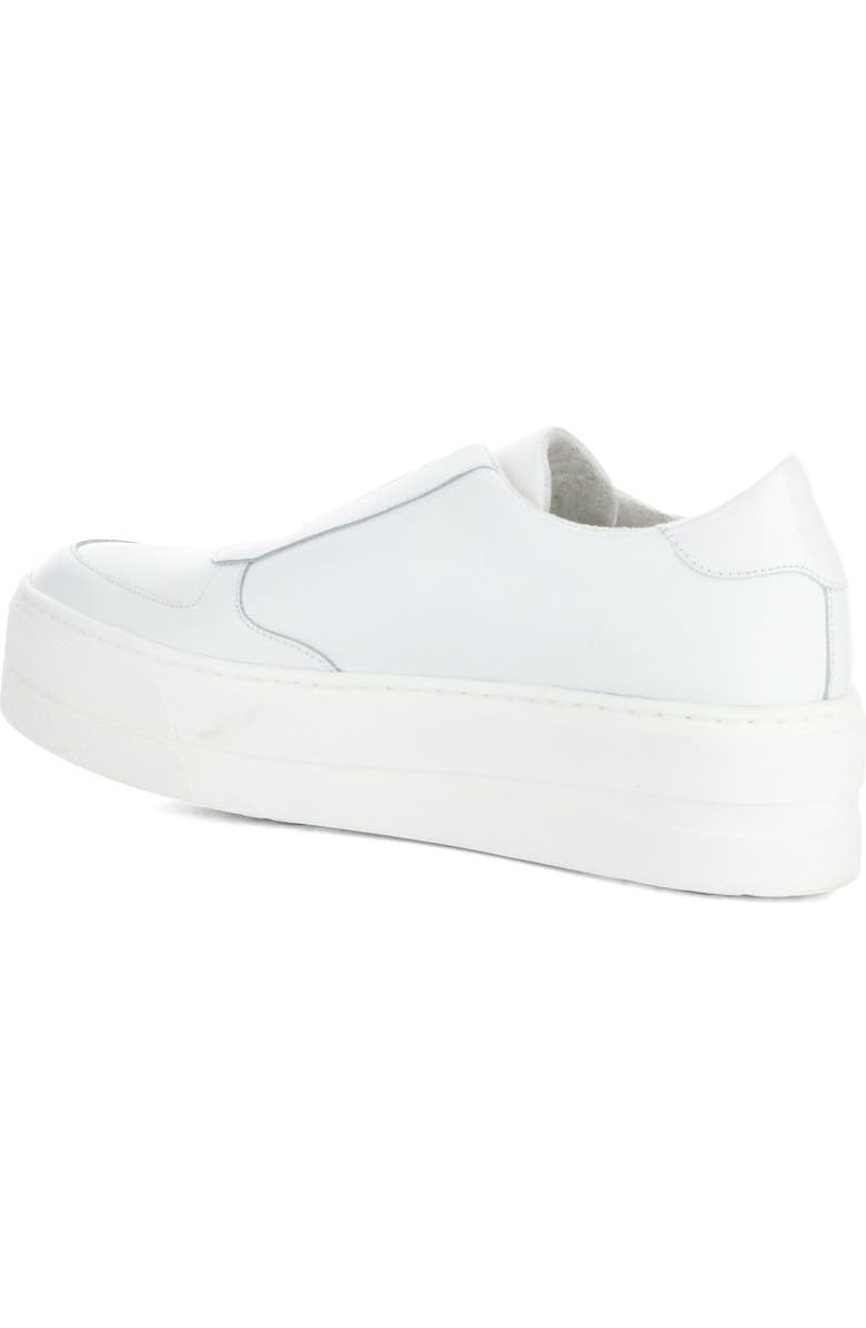 Bos. & Co. Magali Platform Slip-On Sneaker, Alternate, color, White Verona/ Patent