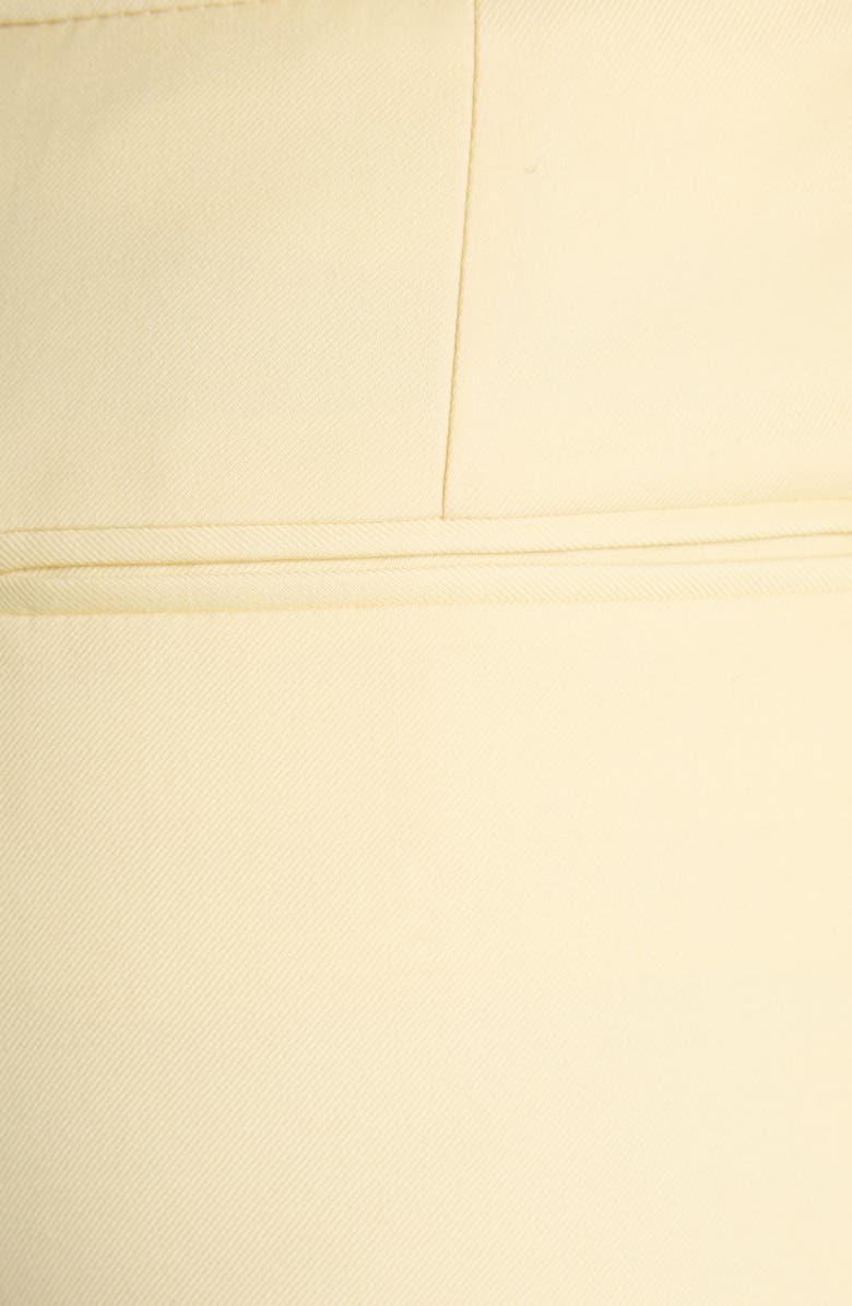 McQueen Wool Gabardine Ankle Cigarette Pants, Alternate, color, Sherbet