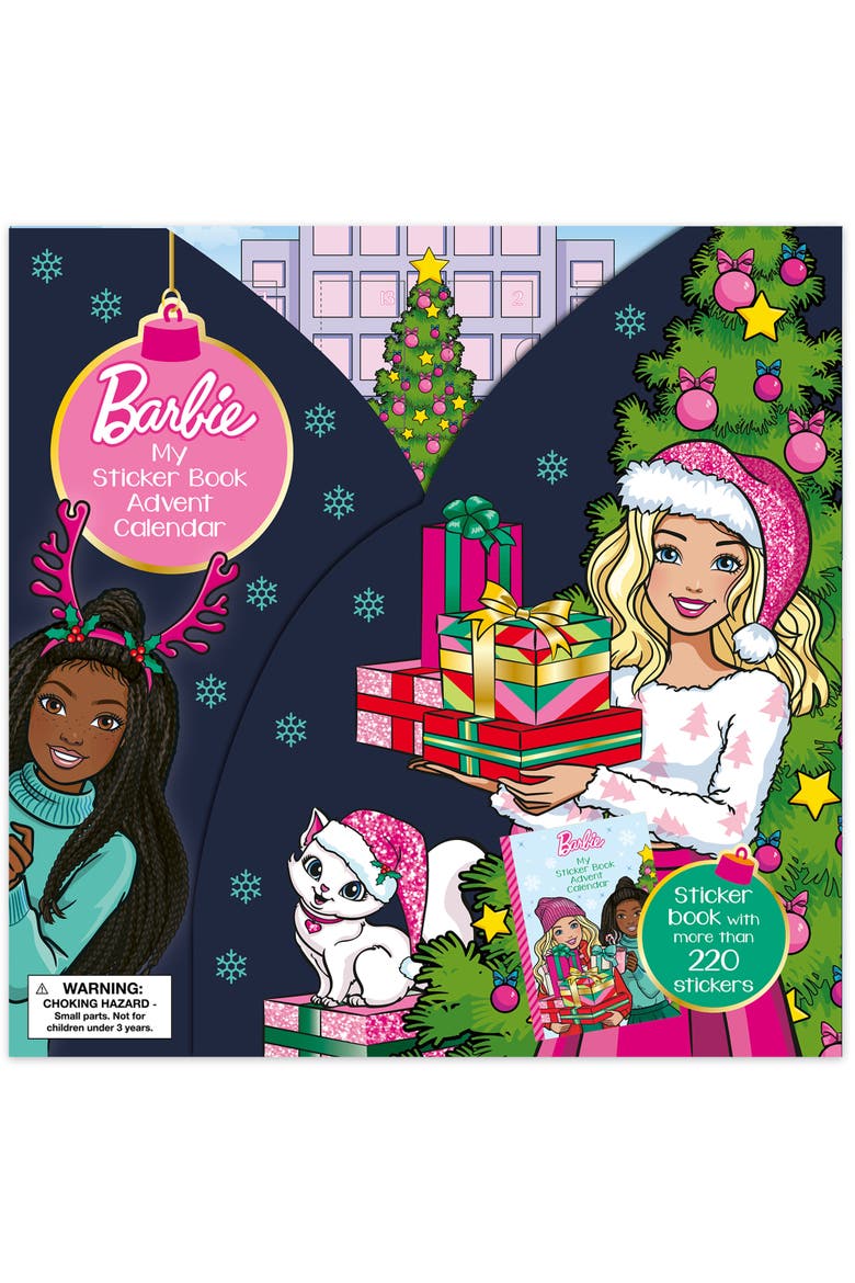 Sticker Book Advent Calendar, Main, color, Multicolored