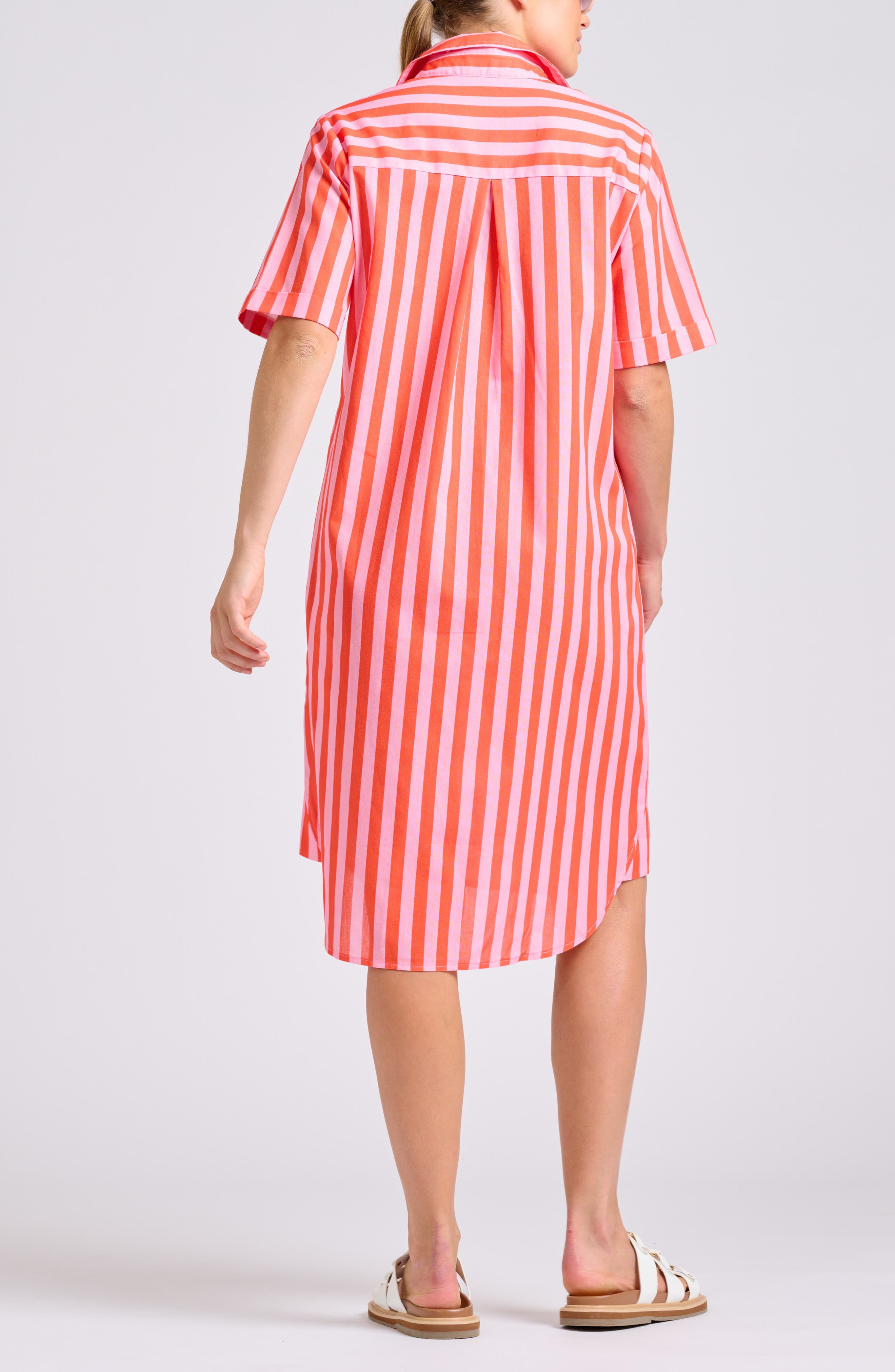 Stripe Shirtdress - image 2