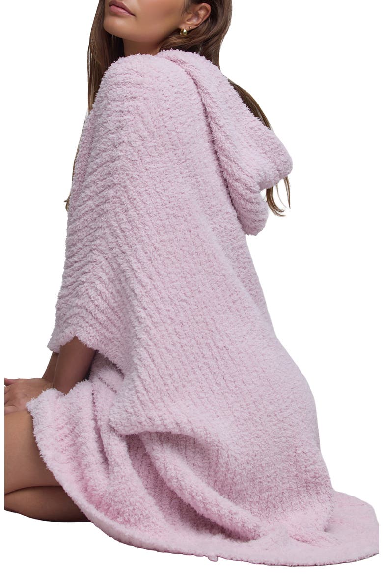 The Cozy Fleece Hoodie, Alternate, color, PETAL