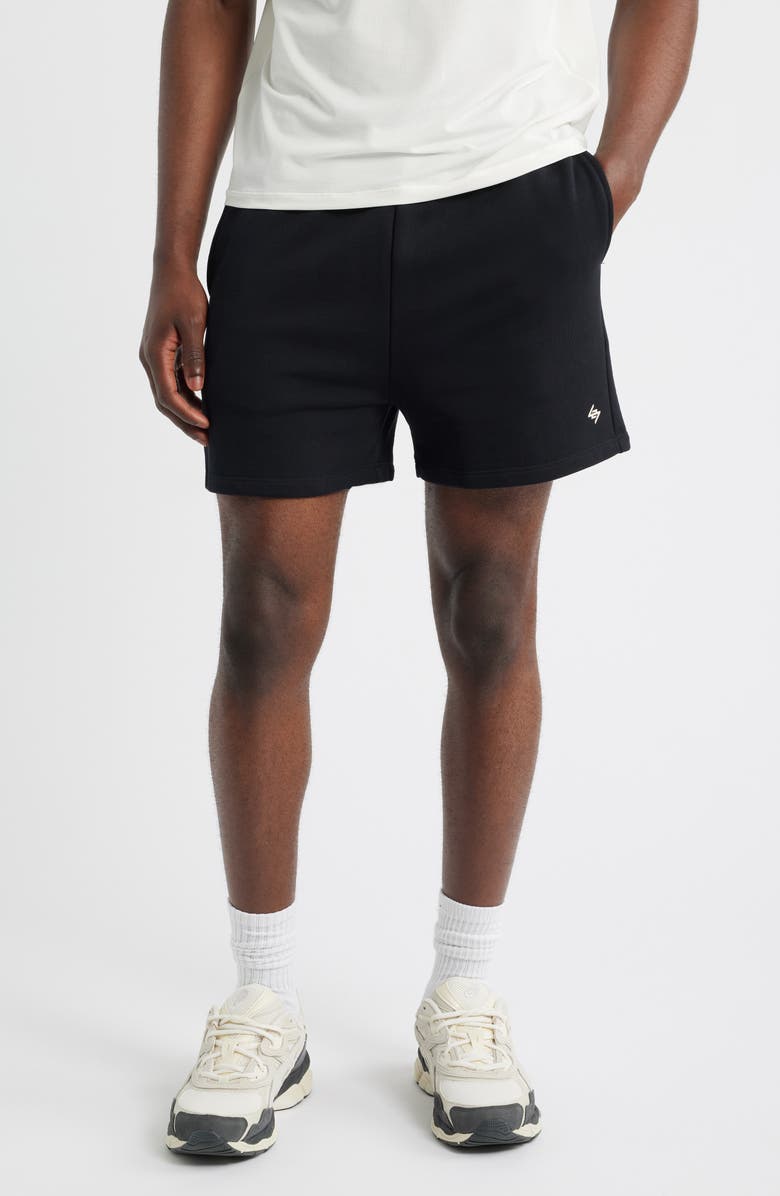 Represent Team 247 Jersey Athletic Shorts, Main, color, Jet Black