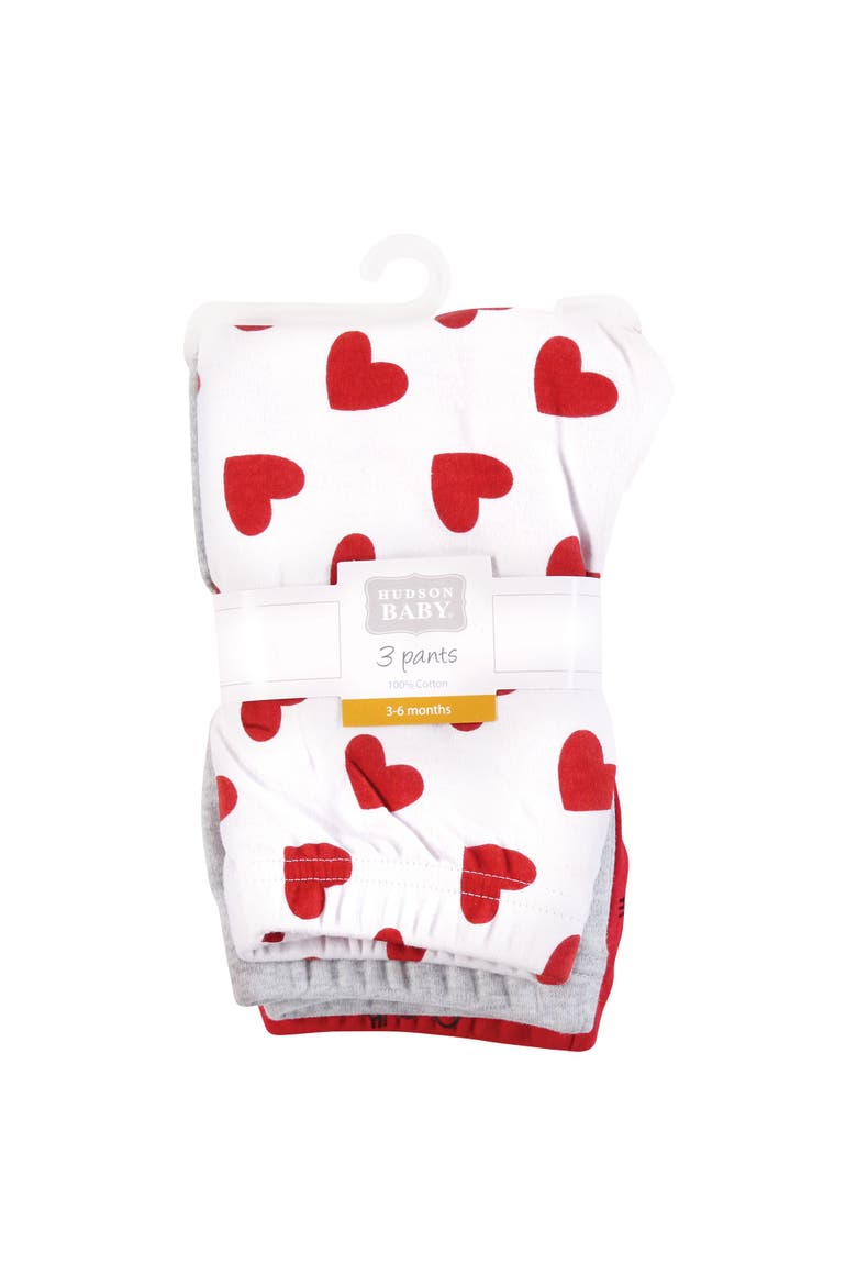 Comfy Cotton Leggings, Alternate, color, Love Hearts
