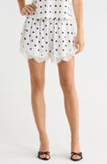 WAYF Lace Inset Shorts