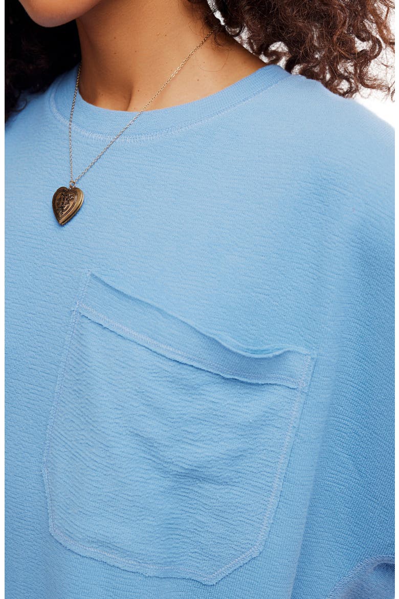 Intimately FP Staycation Sleep T-Shirt, Alternate, color, BLISSFUL BLUE