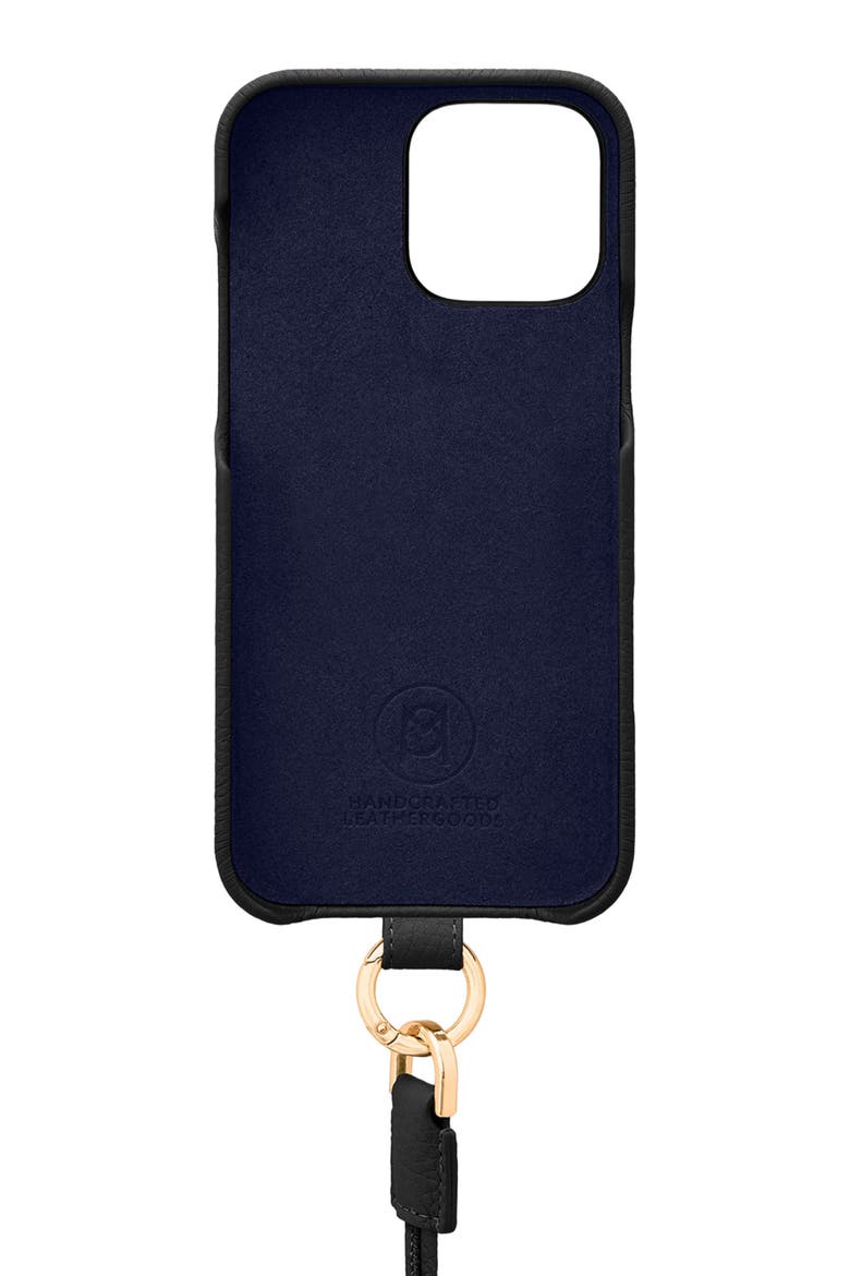 Sling Phone Case iPhone 16 Pro, Alternate, color, Black Caviar