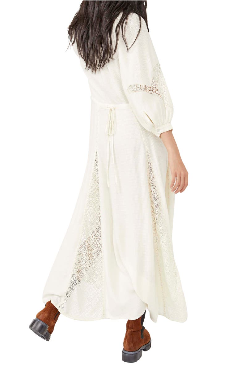 Free People Southwest Lace Long Sleeve Maxi Dress, Alternate, color,