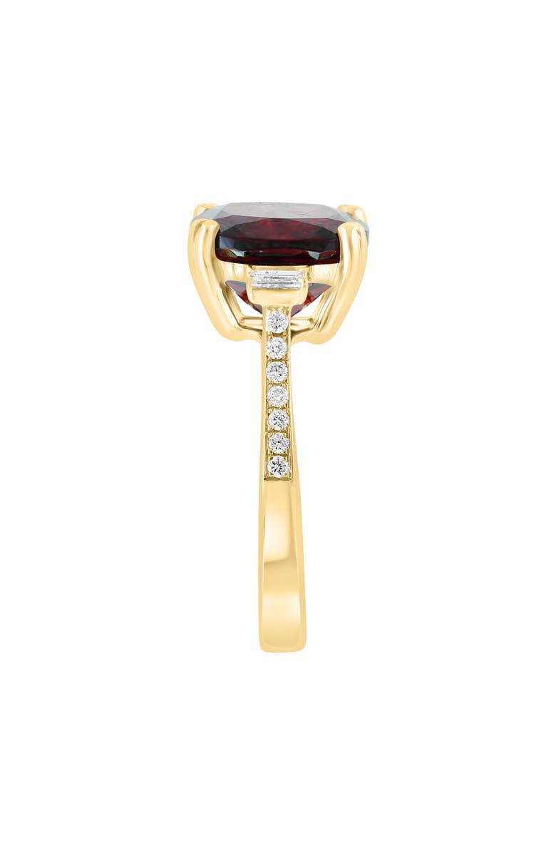EFFY 14K Yellow Gold Diamond & Garnet Ring, Alternate, color,