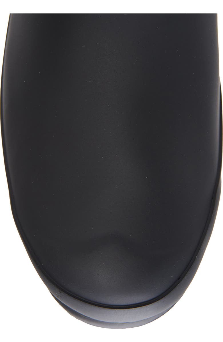Hunter Original Tall Waterproof Rain Boot, Alternate, color, Black/ Black Ice