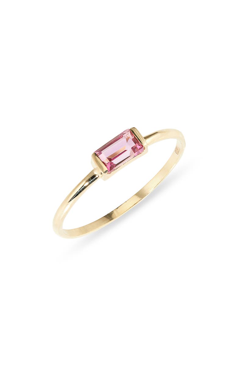 Bony Levy 14K Gold Pink Amethyst Ring, Main, color,