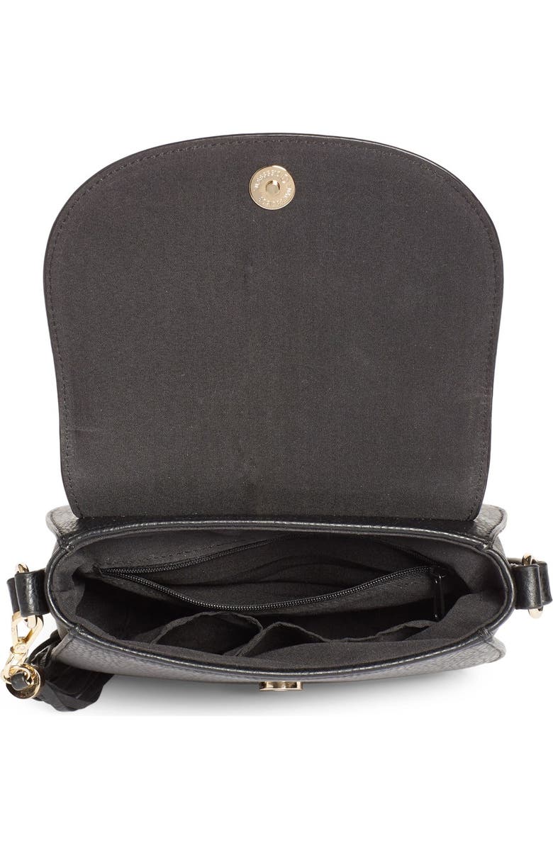 BP. Tassel Faux Leather Crossbody Bag, Alternate, color,
