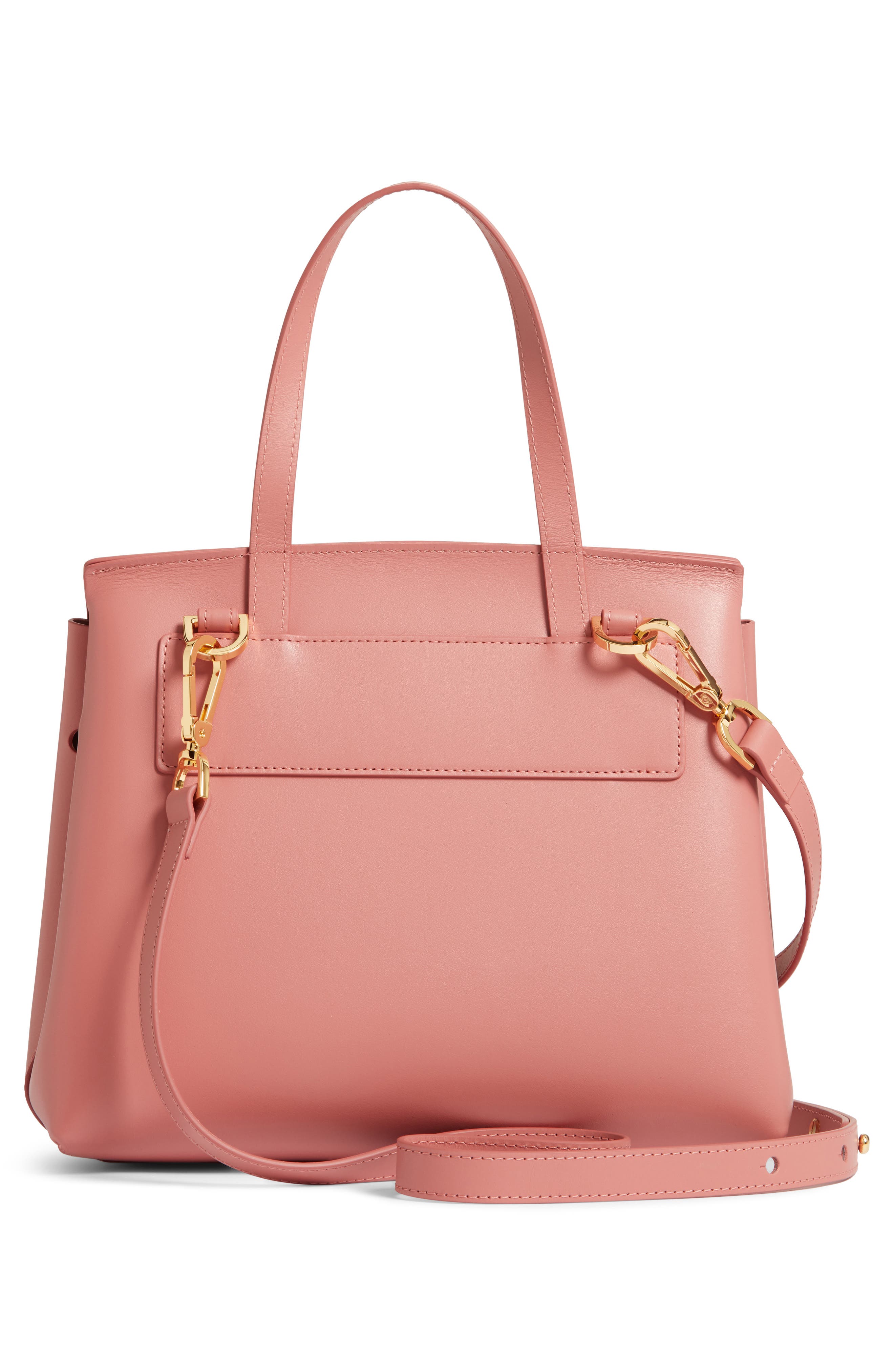 Mansur Gavriel Mini Lady Leather Bag, Alternate, color, 