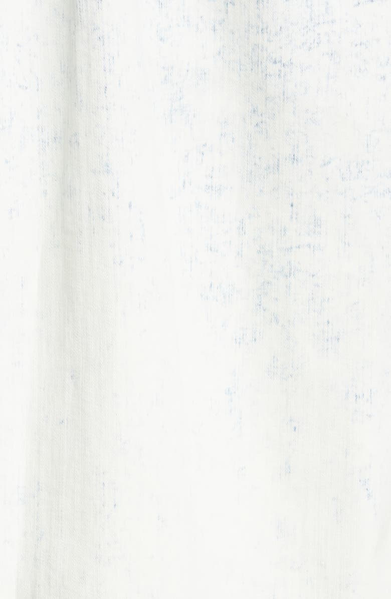 Norma Kamali Women's Shawl Collar Quilted Denim Hooded Coat, Alternate, color,