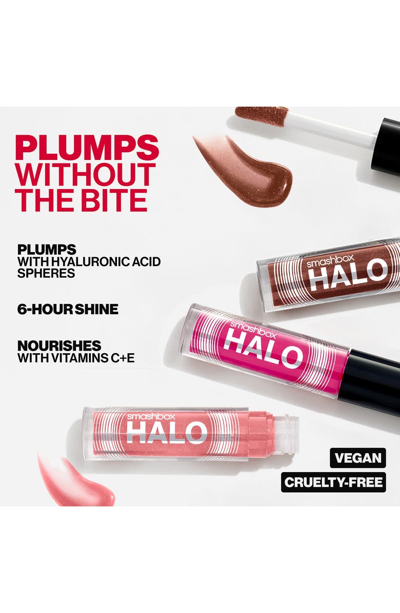 Smashbox Halo Plump + Glow Lip Gloss, Alternate, color, Luster