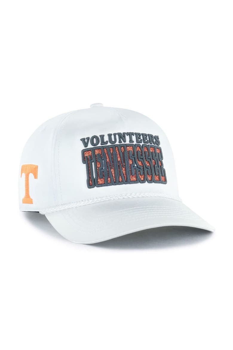 Women's '47 White Tennessee Volunteers Outspoken Hitch Adjustable Hat, Main, color, White